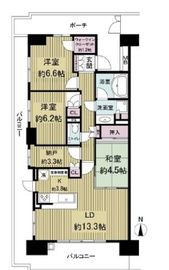 パークホームズ東陽町キャナルアリーナ 12階 間取り図