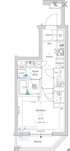 ARKMARK大森町 (アークマーク大森町) 301 間取り図