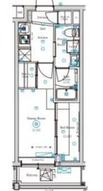 ARKMARK大森町 (アークマーク大森町) 102 間取り図