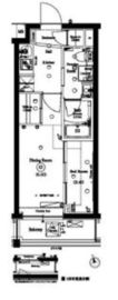 ARKMARK大森町 (アークマーク大森町) 403 間取り図