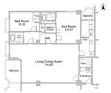 代官山タワー 302 間取り図