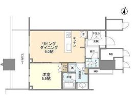 パークコート文京小石川ザ・タワー 10階 間取り図