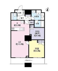 ザ・東京タワーズ シータワー 17階 間取り図