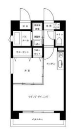 ベイフレール潮見 703 間取り図