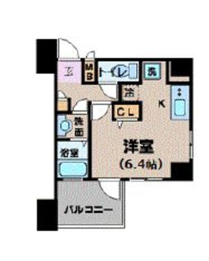 エルフラット田町 705 間取り図