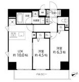 SAION町屋 1503 間取り図