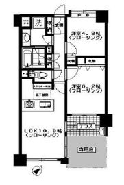 ライオンズシティ阿佐ヶ谷ベルミエール 1階 間取り図