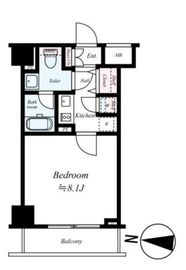 ミルーナヒルズ錦糸町 1階 間取り図