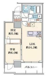 品川イーストシティタワー 14階 間取り図