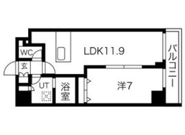 プレール・ドゥーク錦糸公園NORTH 2階 間取り図