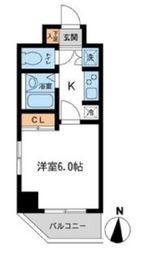 グローバン森下 403 間取り図