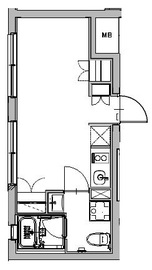 ASTILE代々木公園 (アスティーレ代々木公園) 203 間取り図
