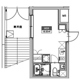 ASTILE代々木公園 (アスティーレ代々木公園) 003 間取り図
