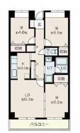 目黒本町マンション 410 間取り図
