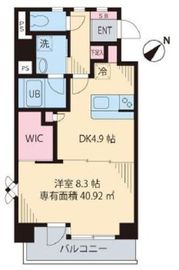 フォレスト446 105 間取り図