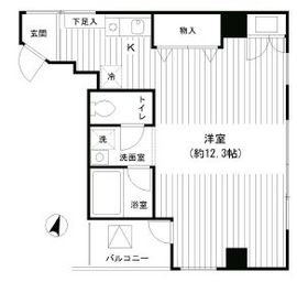 TKR神田多町 604 間取り図