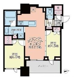 クラッシィハウス大手町 2階 間取り図