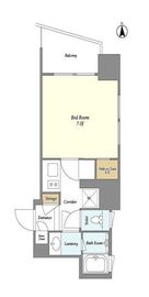 ミュプレ高田馬場 302 間取り図