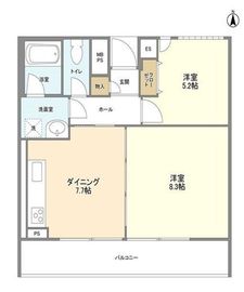 渓山館 205 間取り図