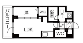 シーズンフラッツ高田馬場リバーサイドノース 205 間取り図