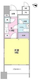 ロネスタR文京護国寺 505 間取り図