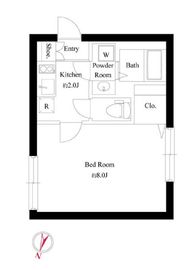 ガレット戸越銀座 303 間取り図