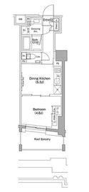 ザ・パークハビオ目黒桜邸 517 間取り図
