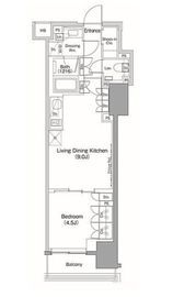 ザ・パークハビオ目黒桜邸 211 間取り図