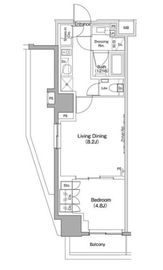 ザ・パークハビオ目黒桜邸 109 間取り図