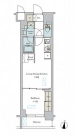ブリリアイスト渋谷本町 205 間取り図