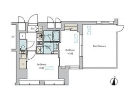 ブリリアイスト渋谷本町 402 間取り図