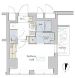 ブリリアイスト渋谷本町 702 間取り図