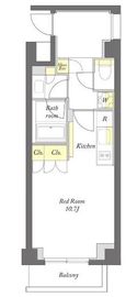 プライムメゾン下北沢 304 間取り図