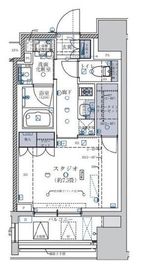 クラッシィハウス大手町 6階 間取り図