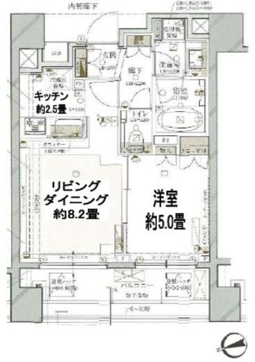 クラッシィハウス本郷コンフォルテ 2階 間取り図