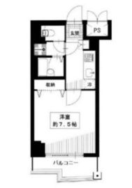レジーナエビス 203 間取り図