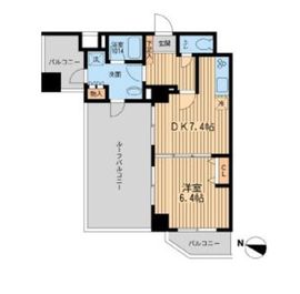 KDXレジデンス幡ヶ谷 408 間取り図