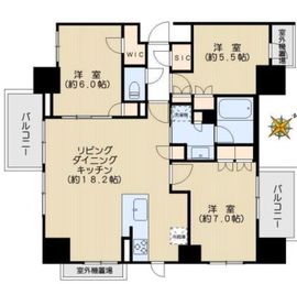オープンレジデンシア小石川三丁目 10階 間取り図