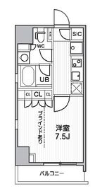 シーズンフラッツ元浅草4丁目 301 間取り図