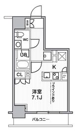シーズンフラッツ元浅草4丁目 402 間取り図