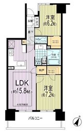 ジオ桜新町クラッシィ 9階 間取り図