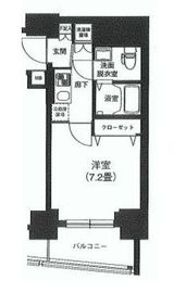 アイル文京白山 6階 間取り図