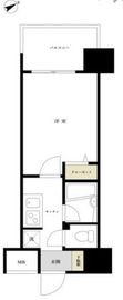 アーバイルスパシエ芝浦ベイサイド 5階 間取り図