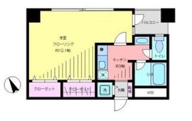 カーサグラン五反田 403 間取り図