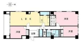 広尾マンション 5階 間取り図