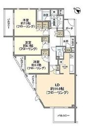 駒場ハイムデュークガーデン 2階 間取り図