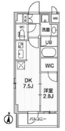 ALTERNA住吉 (オルタナ住吉) 803 間取り図