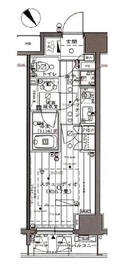 ファミール東京グランリッツ 7階 間取り図