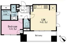 セントラルプレイス南大塚 4階 間取り図