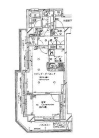 D'クラディアイヴァン代々木参宮橋 3階 間取り図